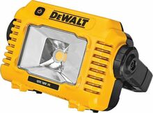 Akutöövalgusti DeWalt DCL077-XJ, must/kollane