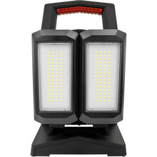 Töövalgusti Ansmann HS4500R-DUO, 60 W, 5,2 Ah, 750-4500 lm, must/punane