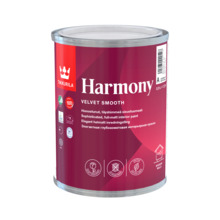 Akrüülvärv Tikkurila Harmony, A baas, 0,9 L, täismatt, valge