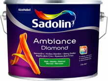 Seinavärv Sadolin Ambiance Diamond, BW baas, 2,5 L, valge, matt