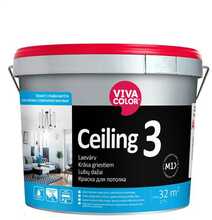 Värv Vivacolor Ceiling 3 AP, 2,7 L, valge, täismatt