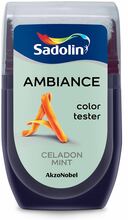 Värvitester Sadolin Ambiance, Celadon Mint, 30 ml, täiesti matt