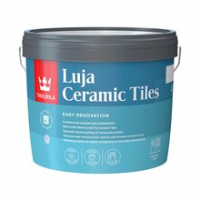 Keraamiliste plaatide värv Tikkurila Luja Ceramic Tiles, A baas, 2,7 L, valge
