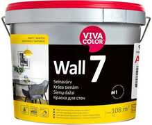 Värv Vivacolor Wall 7 C, matt, 0,9 l