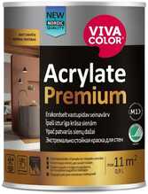 Sisevärv Vivacolor Acrylate Premium, A baas, 0,9 L, matt, niiskuskindel