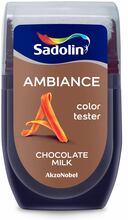 Värvitester Sadolin Ambiance Chocolate Milk, 30 ml, täismatt