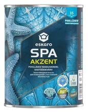 Lakke ja seinale mõeldud värv Eskaro Akzent SPA, poolläikiv, valge, 0,9 L