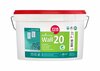 Seinavärv Vivacolor Green Line Wall 20, poolmatt, 7,2 L, valge