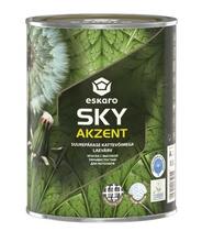 Laevavärv Eskaro Akzent Sky, täismatt, valge, 0,9 l