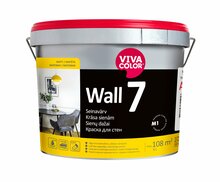 Seinavärv Vivacolor Wall 7, 9 L, valge, matt