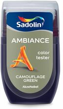 Värvitester Sadolin Ambiance, Camouflage Green, 30 ml, täismatt