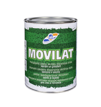 Dispersioonvärv Rilak Movilat-4, A baas, matt, valge, 0,9 l
