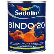 Sisevärv Sadolin Bindo 20, poolmatt, BW baas, 0,9 L, valge