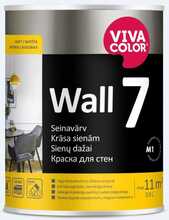 Seinavärv Vivacolor Wall 7, 0,9 L, matt valge