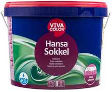 Värv soklitele Vivacolor Hansa Sokkel C baas, matt, 9 l