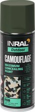 Aerosoolvärv Inral Camouflage RAL6031, pronksroheline, matt, 400 ml