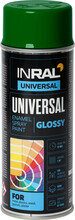 Aerosoolvärv Inral Universal, RAL6005 samblaroheline, 400 ml