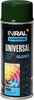 Aerosoolvärv Inral Universal, 400 ml, tumeroheline (RAL6009)
