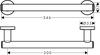 Rätikukuivati Hansgrohe Logis Universal 41713000