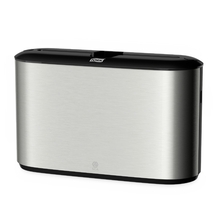 Paberkäterätikuhoidja Tork Xpress Countertop Multifold H2, 460005, roostevaba teras, must