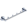 Seinale kinnitatav rätikukonksude komplekt Nimco Unix UN 13054-5-26, 41,5 cm, läikiv kroom