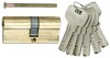 Lukusüdamik Vorel 77190, messing, 62 mm, 6 võtit, L31/31 mm