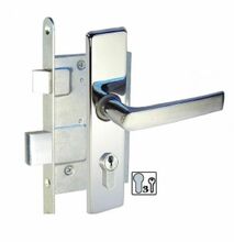 Sisseehitatav lukk Kurzemes ZV45 406C-35802/2, 55 mm, valge