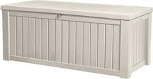 Aia hoiukast Keter Rockwood, 570 L, 155 x 72.4 x 64.4 cm, kreem