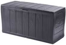 Aia hoiukast Keter Sherwood, 270 L, 117 x 45 x 57.5 cm, grafiit