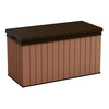 Aia hoiukast Keter Darwin, 570 L, 142.5 x 65.3 x 78.2 cm, pruun