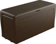 Aia hoiukast Keter Samoa, 270 L, 117 x 45 x 57 cm, pruun