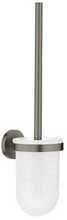 Tualetiharja komplekt Grohe Essentials 40374AL1, grafiit, valge, metall