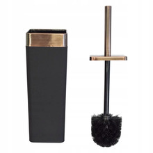 Tualetiharja Sepio Murcia Black, must/pronks, ABS/kumm
