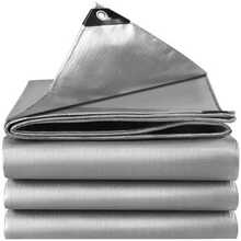 Brezent Iso Trade Gardlov 24653, 4 x 5 m, 120 g/m2, hõbe