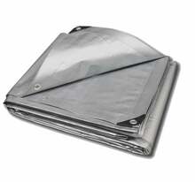 Koormakate Terra 695376, 8 x 10 m, 120 g/m2, hõbe