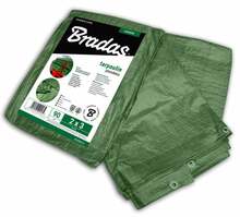 Tugevdatud presentkangas Bradas PL9012/18, 12 x 18 m, roheline