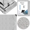 Brezent Springos, 3 x 4 m, 260g/m2, hall