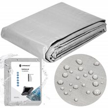 Koormakate Springos GA2150, 2 x 3 m, 210 g/m2, hallpruun