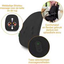 Massaazipadi Medisana MC 500 Shiatsu, must
