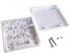 FTTH karp Hismart, 2x SC, 86 x 86 mm