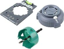 Paigalduskomplekt elektrikarpide jaoks Wolfcraft 5897000, 68 mm
