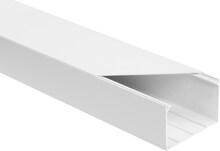 Elektripaigaldusliist No Name WHITE LS, 90 x 60 mm, 2 m, pakis 8 tk