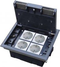 Põrandakast Alantec Floor Box 4M (PP004), 45 x 45 cm, reguleeritava sügavusega