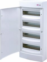 Modulaarne kilp ETI ECT48PO-s, 48 moodulit, IP40, 652 x 287 x 112 mm, valge uks