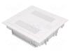Süvistatav telekommunikatsioonikarp Elektro Plast MSF-MULTI-1X12/PT/W/EPN, 329 x 358 x 94 mm, valge