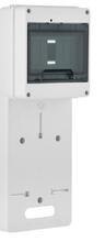 Elektriarvesti alusplaat koos kilbiga Elektroplast 0112-00, 1 faas, 7 moodulit, ustega
