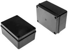 Jaotuskarp Pawbol 316C, must, 150 x 110 x 70 mm, IP65