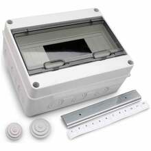 Modulaarne kilp Marlanvil Technova, pinnapealne, IP65, 12 moodulit, valge