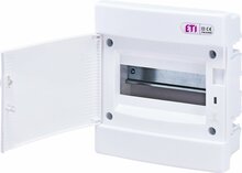 Moodulkilp süvistatav ETI ECM8PO, 8 moodulit, IP40, valge, 232 x 211 x 99 mm