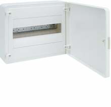 Pealispinnale paigaldatav moodulpaneel Hager Golf VS112PD, 12 moodulit, IP40, valge